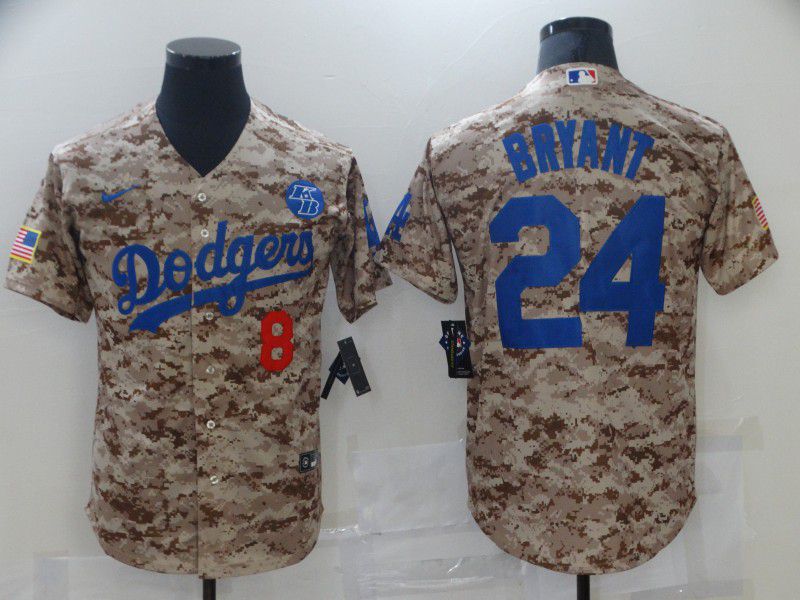 Men Los Angeles Dodgers #24 Bryant Camo Game New 2021 Nike MLB Jersey->los angeles dodgers->MLB Jersey